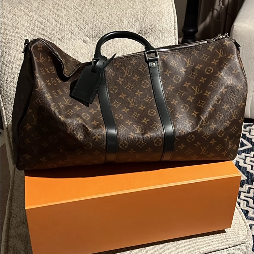 Keepall Bandoulière 55, MONOGRAM MACASSAR, - Picture 2 of 2